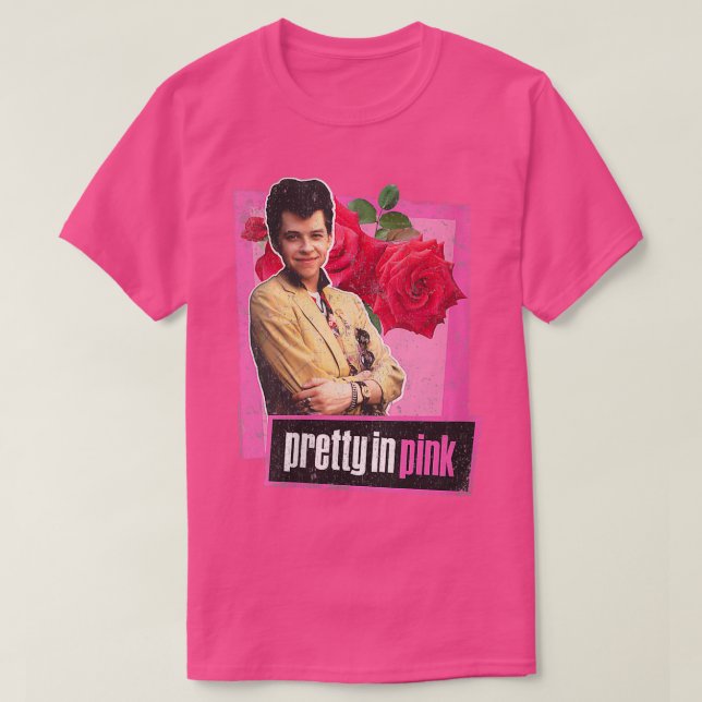 Kvinnors Söt i Rosa Duckie Ro VNeck T Shirt (Design framsida)