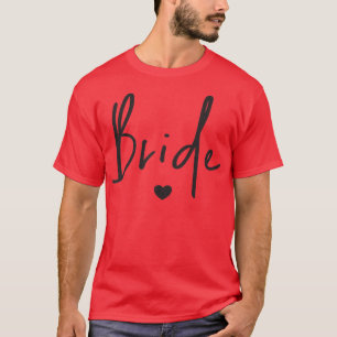 Kvinnors söta bröllop smekmånad möhippa W T Shirt