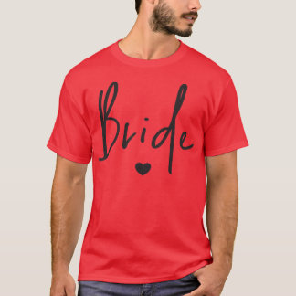 Kvinnors söta bröllop smekmånad möhippa W T Shirt
