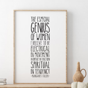 Kvinnors speciella geni, Margaret Fuller Poster
