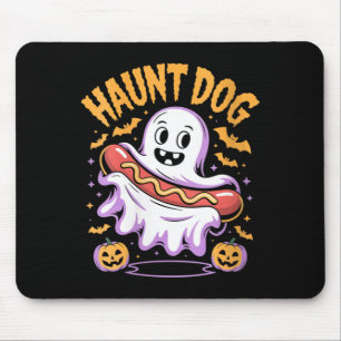 Kvinnors spökhund rolig spöke korv Halloween Musmatta