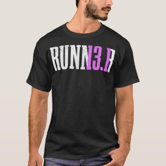 Kvinnors Springer Halvmaraton 13 T Shirt