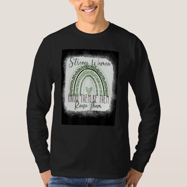 Kvinnors starka kvinnor citerar kvinnans Coola Str T Shirt (Framsida)