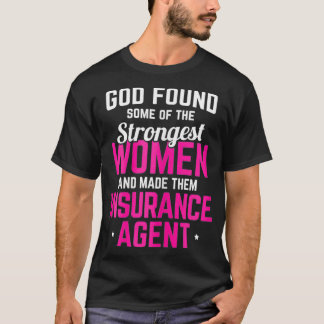 Kvinnors starkaste kvinnoförsäkring Agent B T Shirt