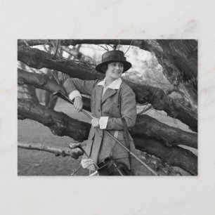 Kvinnors Stil i Golf Attire, tidigt 1900-talet Vykort