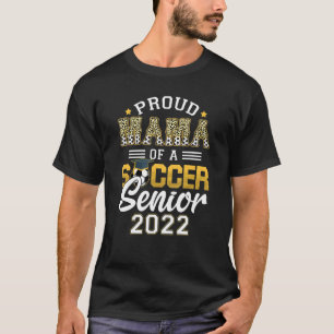 Kvinnors stolta Mamma av en fotbollsledare 2022 T Shirt