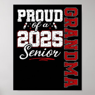 Kvinnors stolta mormor till en Cl 2025 Senior Exam Poster