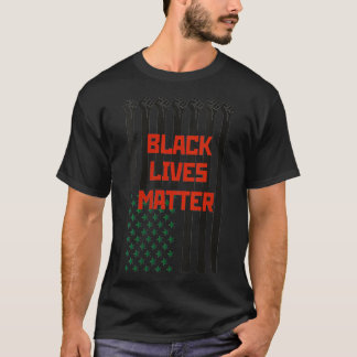 Kvinnors svarta liv Matter VNeck T Shirt