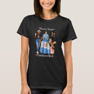 Kvinnors Svarta Mexikanska Uppfödda Argentinska Bl T Shirt