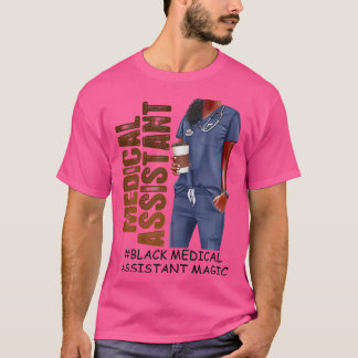 Kvinnors svarta sjukvårdspersonal Pride månad M T Shirt