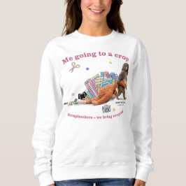 Kvinnors sweatshirt Punch the Monkey T Shirt