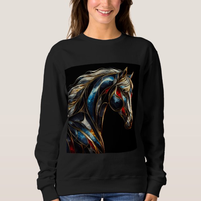 Kvinnors Sweatshirts Artikel 13 T Shirt (Framsida)