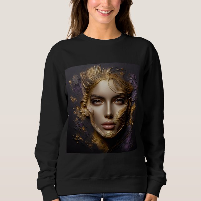 Kvinnors Sweatshirts Artikel 19 T Shirt (Framsida)