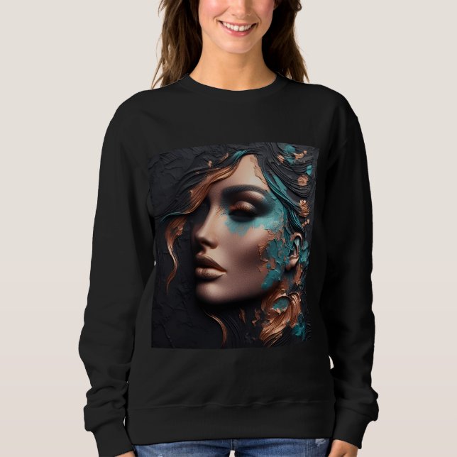 Kvinnors Sweatshirts Artikel 22 T Shirt (Framsida)
