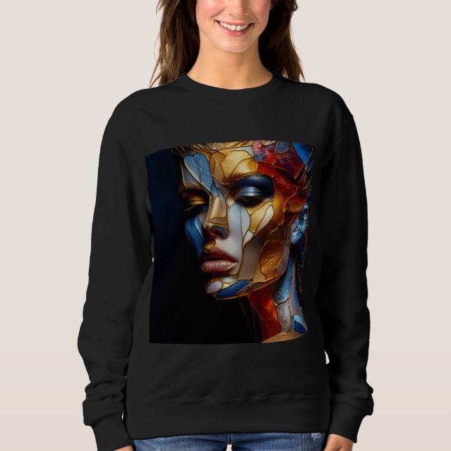 Kvinnors Sweatshirts Artikel 25 T Shirt (Framsida)