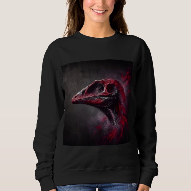 Kvinnors Sweatshirts Artikel 7 T Shirt (Framsida)