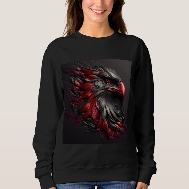 Kvinnors Sweatshirts Artikel 9 T Shirt (Framsida)