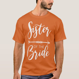 Kvinnors syster till bruden möhippa t shirt