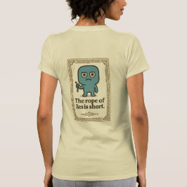 Kvinnors T-shirt efter Smilo-inspirationcitat