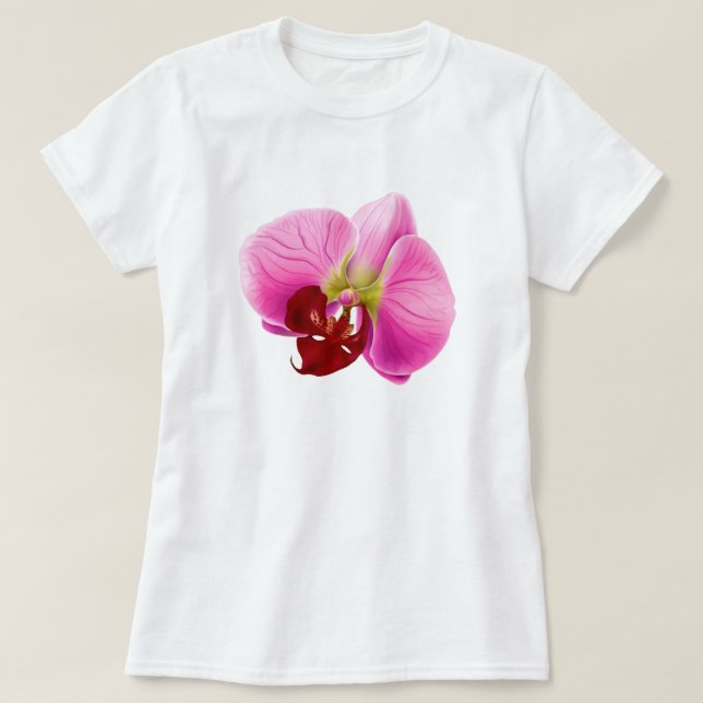 Kvinnors T-Shirt Flower (Design framsida)