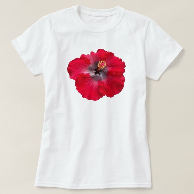 Kvinnors T-Shirt Flower (Design framsida)