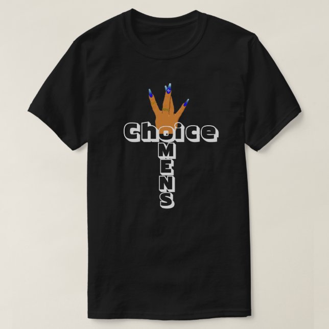 Kvinnors T-shirt för pro-choice (Design framsida)