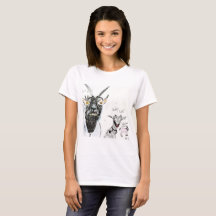 Kvinnors T-Shirt - Getter, Roligt