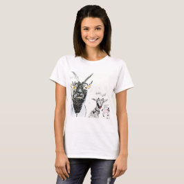 Kvinnors T-Shirt - Getter, Roligt
