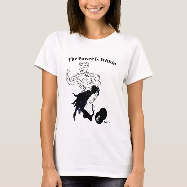 Kvinnors T-shirt : Kraft (Framsida)