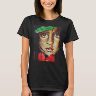 Kvinnors T-Shirt - Kväll och serberna