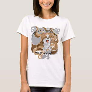 Kvinnors T-Shirt när allt annat Misslyckas, Hug en