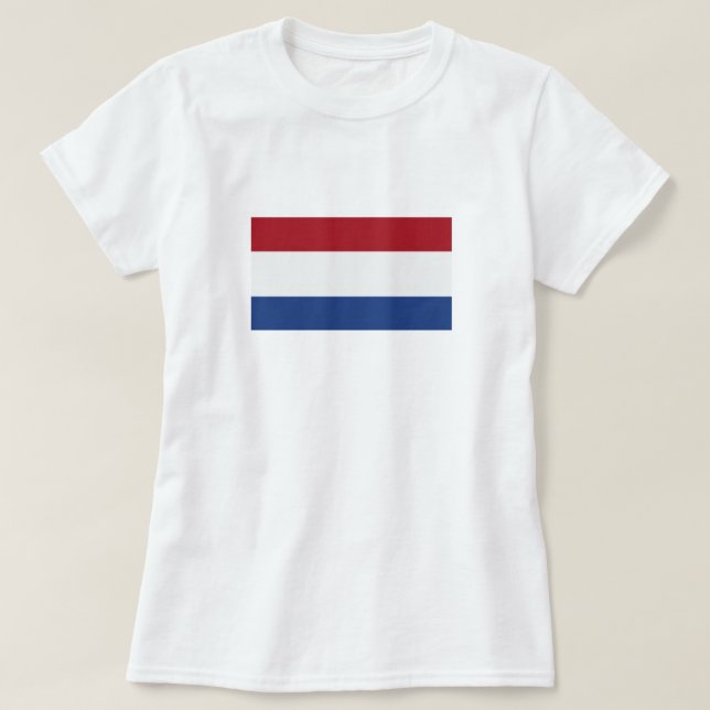 Kvinnors T-Shirt Nederländerna (Design framsida)
