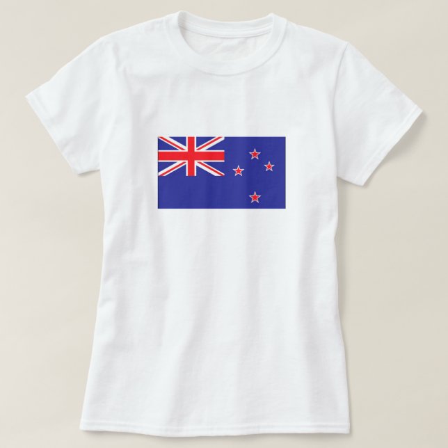 Kvinnors T-Shirt Nya Zeeland (Design framsida)
