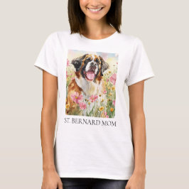 Kvinnors T-Shirt – Saint Bernard Mamma Tee