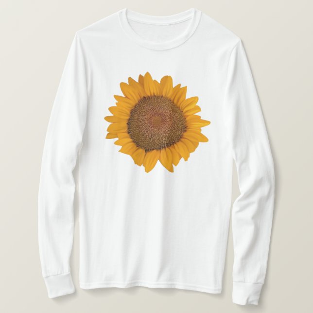 Kvinnors T-Shirt Solros (Design framsida)
