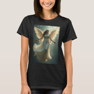 Kvinnors T-shirt vacker ängel