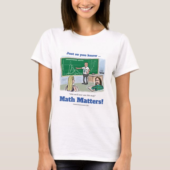 Kvinnors T-shirt / Vänlig bildtext (Framsida)