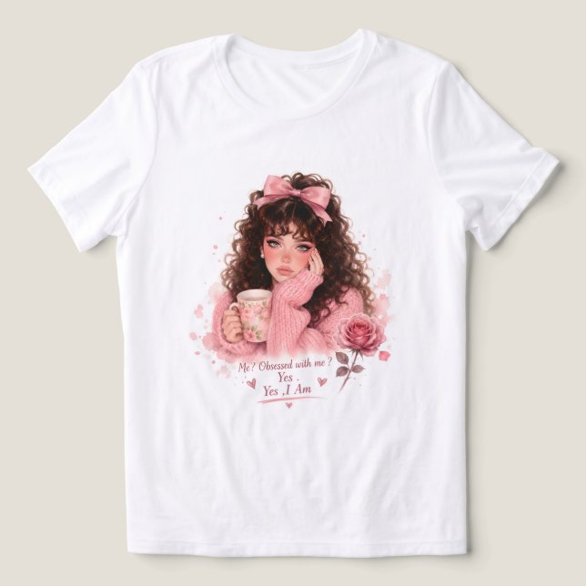 Kvinnors T-Shirts (Design Framsida)