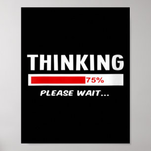 Kvinnors tänkande Vänta tills den psykiska hälsan Poster
