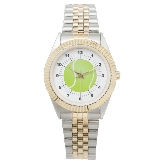 Kvinnors tennis Boll 2-Tone Bracelet Watch Armbandsur (Framsida)