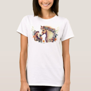 Kvinnors teve t shirt