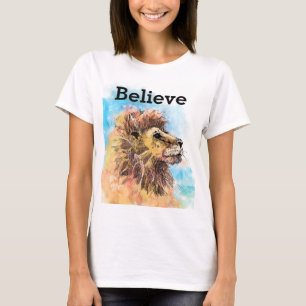 Kvinnors tilltro till inspirerande T-Shirt