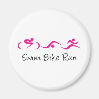 Kvinnors Tri: Simma.Bike.Springa Magnet