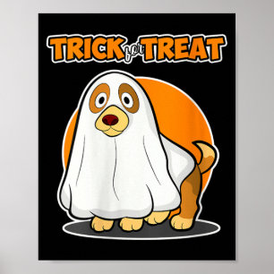 Kvinnors Trick För Treat För Hundälskare - Hund Gh Poster