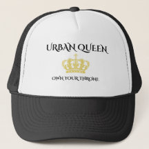 KVINNORS URBANA STÅ TALL PINK VIT NYLON TRUCKER