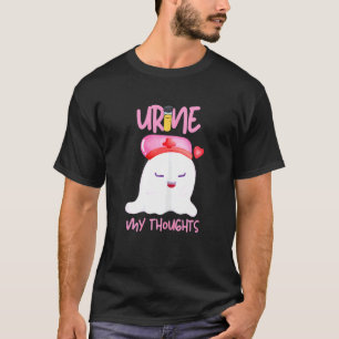 Kvinnors Urin Mina Tankar Söt Sjuksköterska Kärle T Shirt