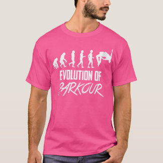 Kvinnors utveckling av parkour t shirt