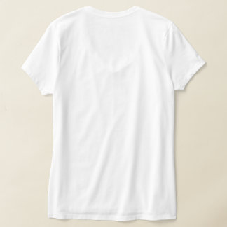 Kvinnors V-ringad t-shirt