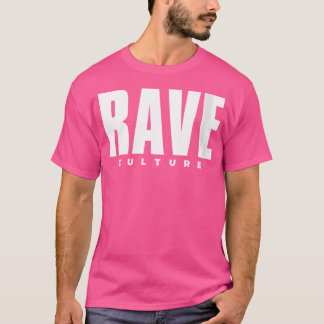 Kvinnors vågkultur - Edm Festival Raver Minimalis T Shirt