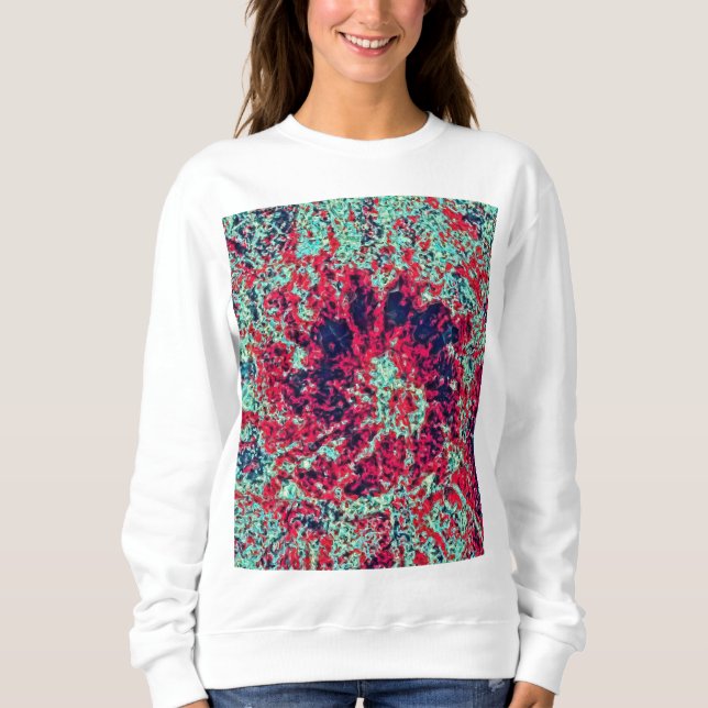 Kvinnors vanliga sötskjorta t shirt (Framsida)